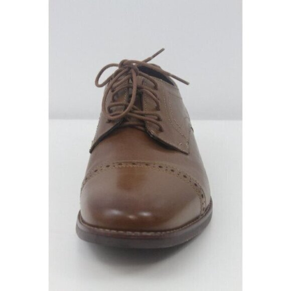 Rockport Men Shoes Style Purpose Cap Toe Oxford M77066 Leather Brown Sz 9.5 W - Picture 7 of 16